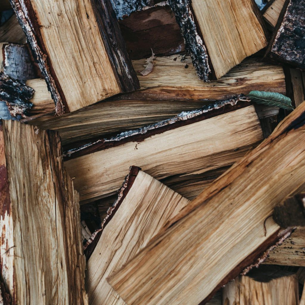 Dry firewood